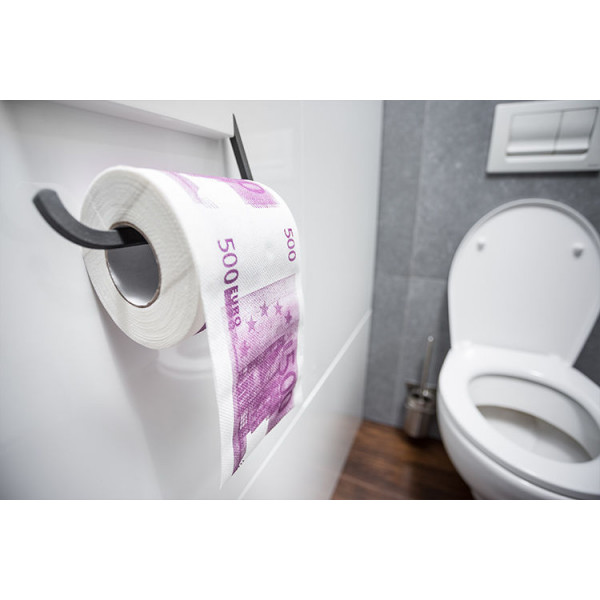Papier toaletowy „500 euro” 