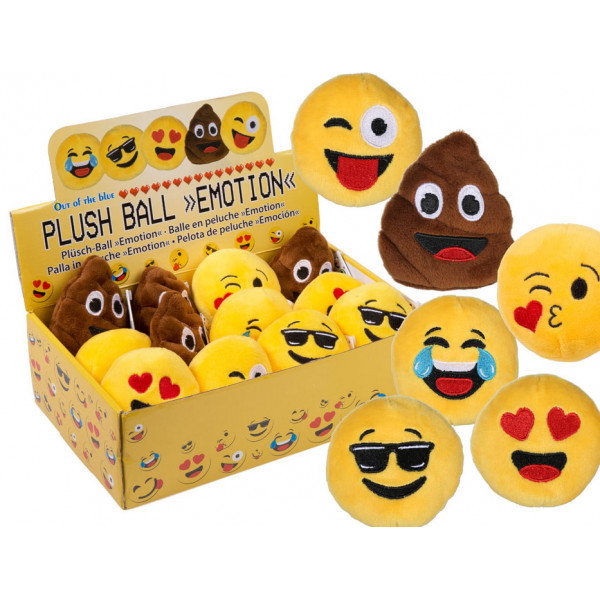 Pluszowa piłka „Emoji”