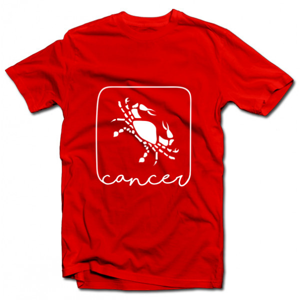 Koszulka ze znakiem zodiaku "Rak"