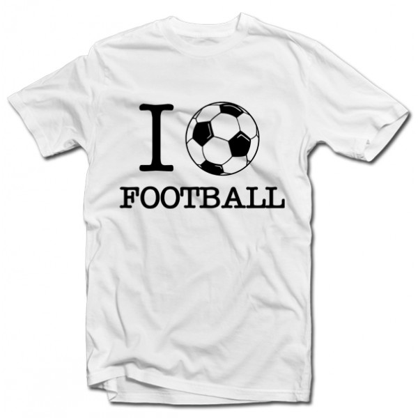 Koszulka „I love football”