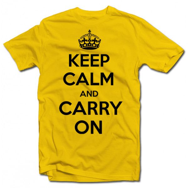 Koszulka "KEEP CALM AND CARRY ON"