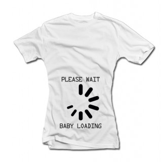 Koszulka damska "Baby loading"