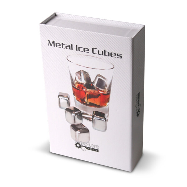 Metalowe kostki lodu do whisky Metalowe kostki lodu do whisky