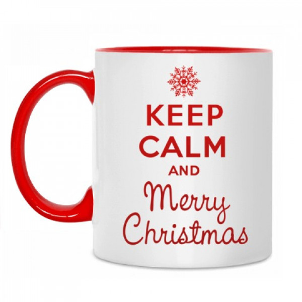 Kubek "Keep calm Merry Christmas"