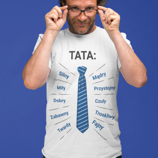 Koszulka "Tata z krawatem"