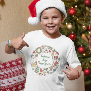 Koszulka dziecięca "Kocham Boże Narodzenie"