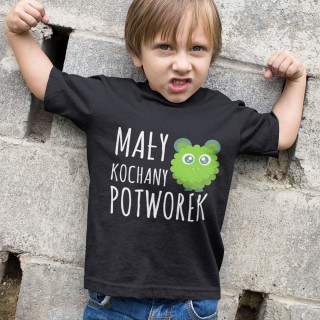 Koszulka dziecięca "Mały kochany potworek"