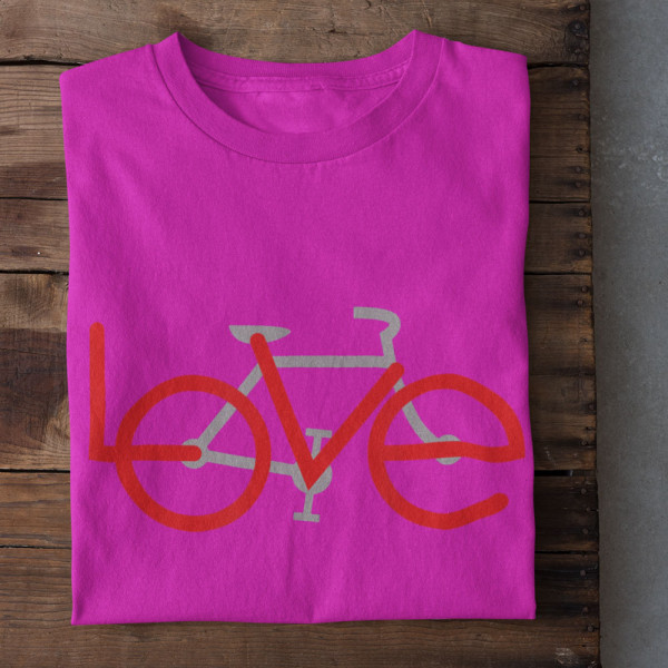 Koszulka damska "Love bike"