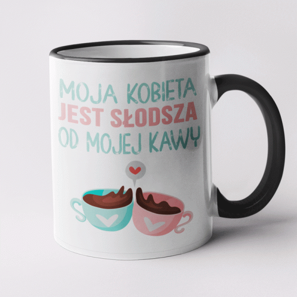 Komplet kubków "Miłość jest jak kawa"