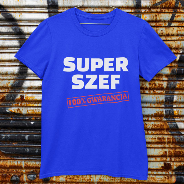 Koszulka "SUPER SZEF"