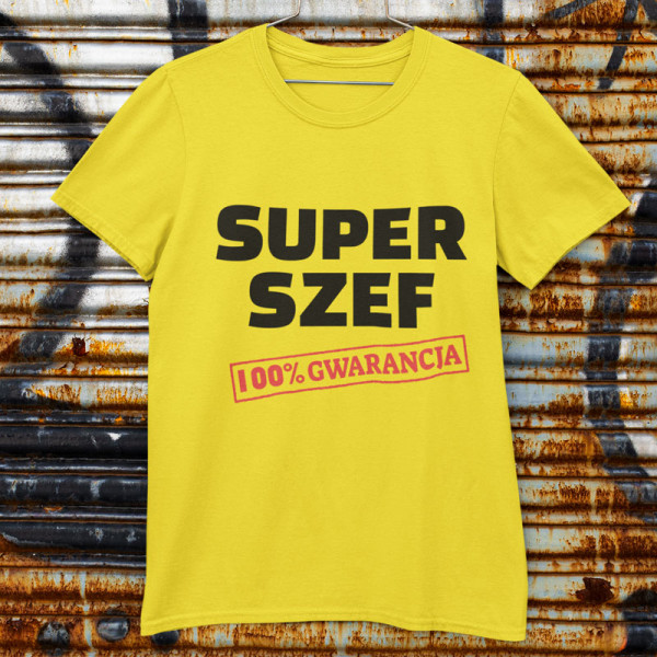Koszulka "SUPER SZEF"