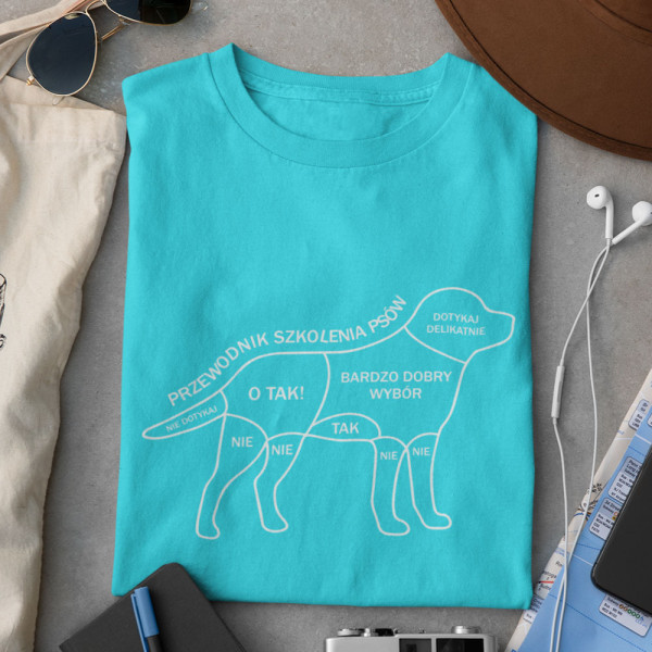 Koszulka "Przewodnik po pielęgnacji psów"