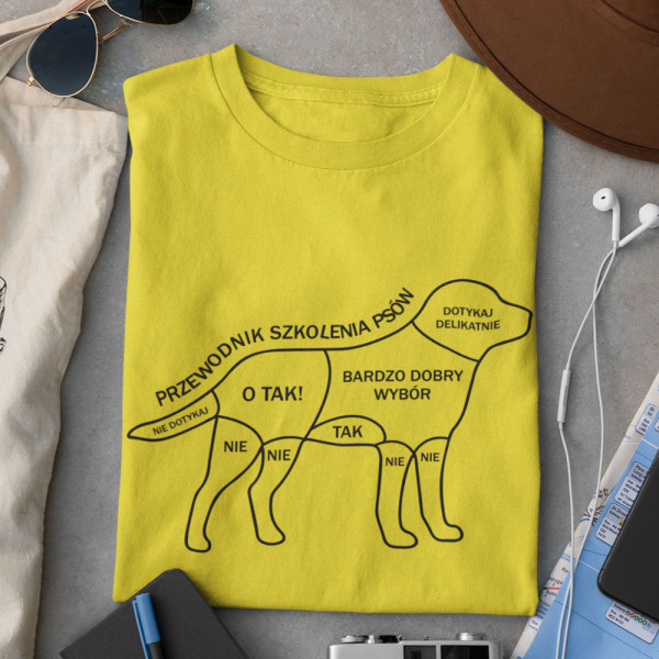 Koszulka "Przewodnik po pielęgnacji psów"