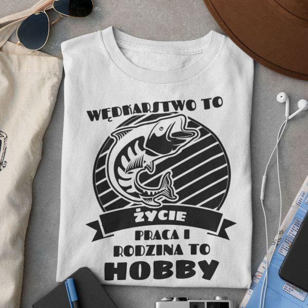 Koszulka "Wędkarstwo to życie"