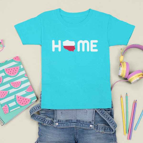Koszulka dziecięca "Home"