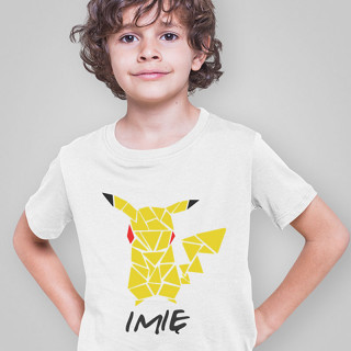Dziecięca koszulka „Pokemon” z wybranym imieniem
