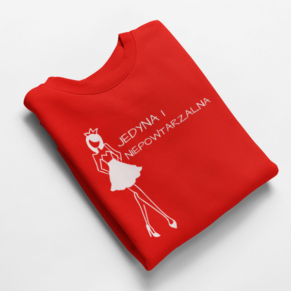 Koszulka damska "Jedyna i niepowtarzalna"