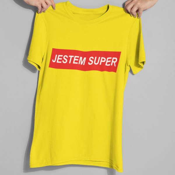 Koszulka damska "JESTEM SUPER"