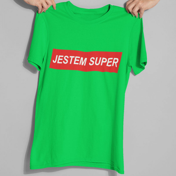 Koszulka damska "JESTEM SUPER"
