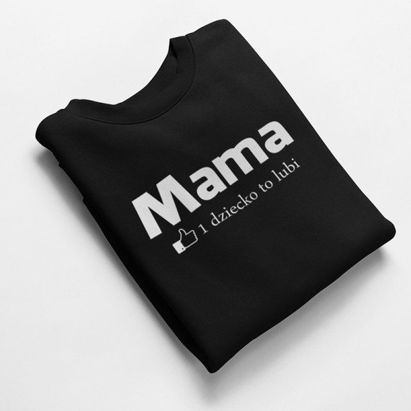 Koszulka damska "Mama - dzieci to lubią"