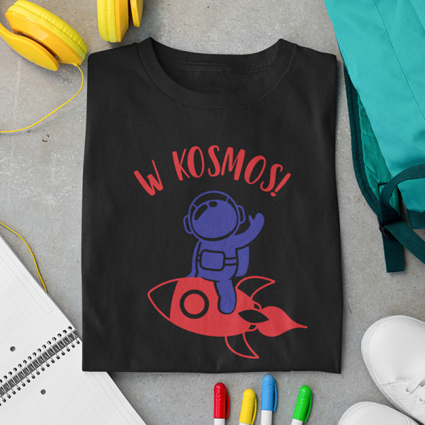 Koszulka dziecięca "W kosmos"