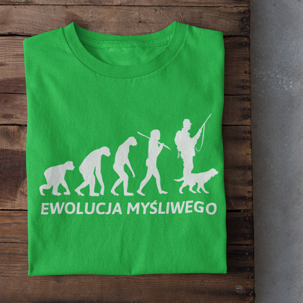 Koszulka "Ewolucja myśliwego"
