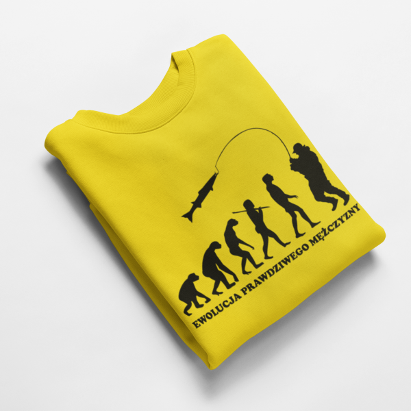 Koszulka "Ewolucja rybaka"
