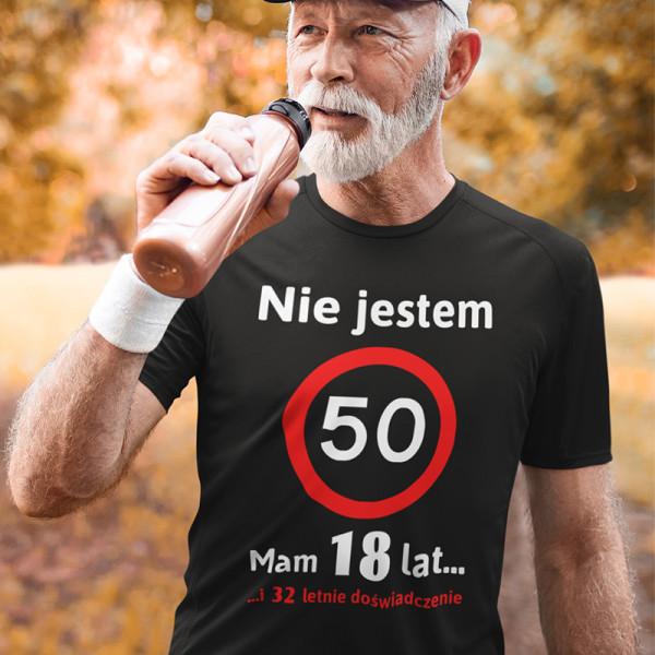 Koszulka "Nie jestem 50-latkiem!"