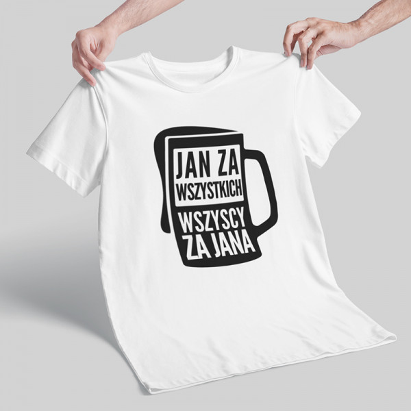 Koszulka "Wszyscy za JANA"