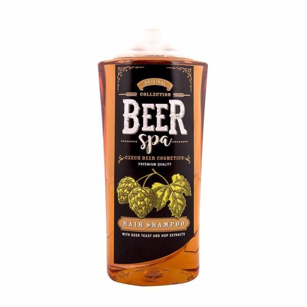 Zestaw kosmetyków "BEER SPA" - żel pod prysznic (250ml) i szampon (250ml)