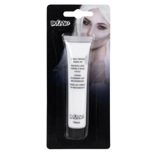 Biała farba do twarzy na Halloween, 19 ml Biała farba do twarzy na Halloween, 19 ml