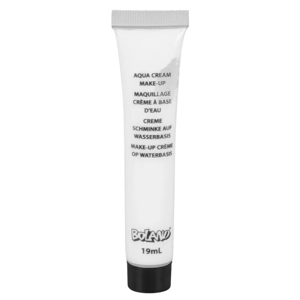 Biała farba do twarzy na Halloween, 19 ml