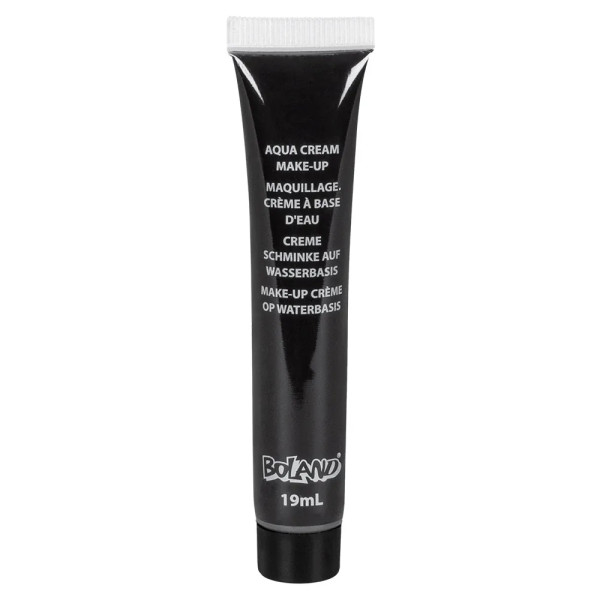 Czarna farba do twarzy na Halloween, 19 ml
