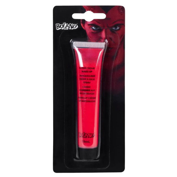 Czerwona farba do twarzy na Halloween, 19 ml