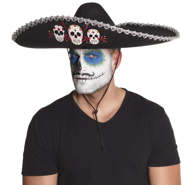 Meksykański kapelusz „Sombrero Calavera”