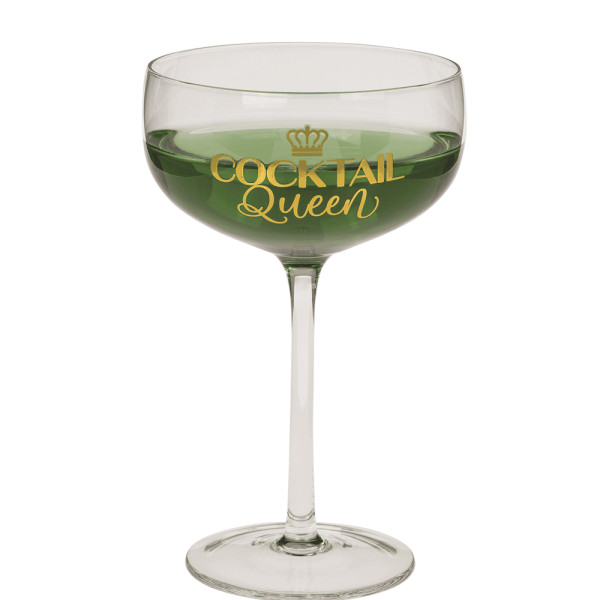 Zestaw kieliszków koktajlowych "Cocktail King & Queen"