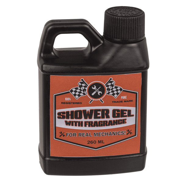 Uniwersalny żel pod prysznic dla mężczyzn "Motor Oil" (260 ml) + brelok Uniwersalny żel pod prysznic dla mężczyzn "Motor Oil" (260 ml) + brelok