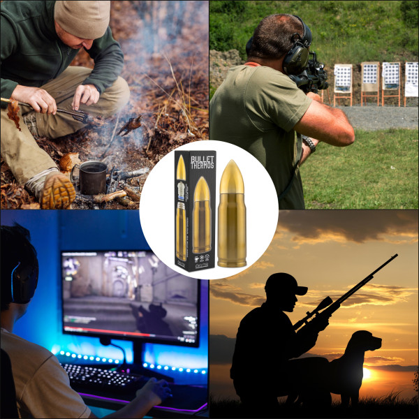 Zestaw upominkowy o tematyce wojskowej „Kula i granat”