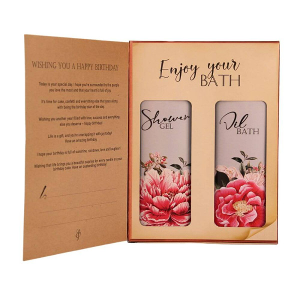 Zestaw kosmetyków "Birthday book" (2 x 250ml) Zestaw kosmetyków "Birthday book" (2 x 250ml)