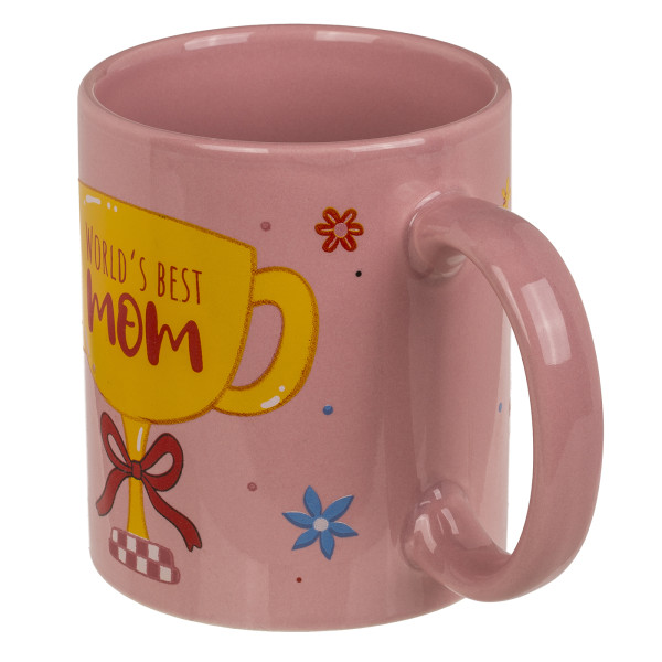 Zestaw kubka i skarpetek "Najlepsza mama na świecie!"