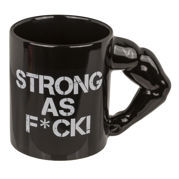 Kubek "Strong as F*CK"