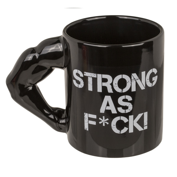 Kubek "Strong as F*CK"