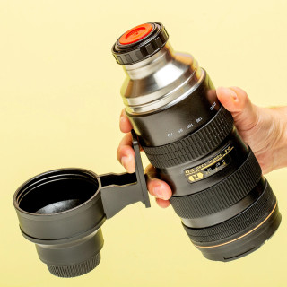 Termos – wzór inspirowany obiektywem fotograficznym (500ml)