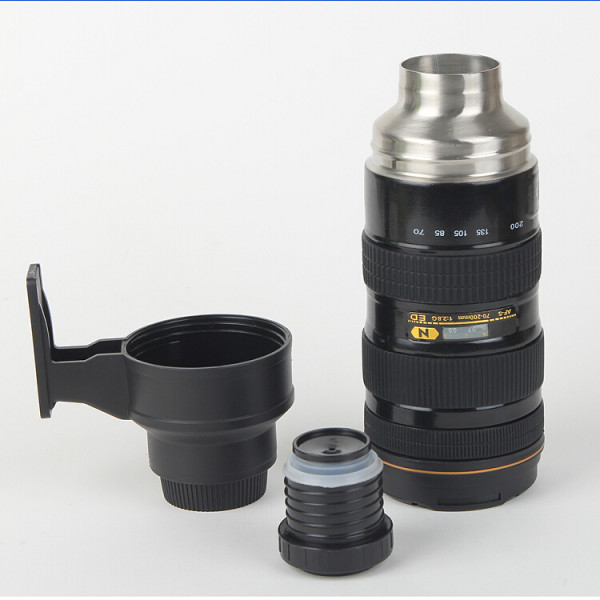 Termos – wzór inspirowany obiektywem fotograficznym (500ml)