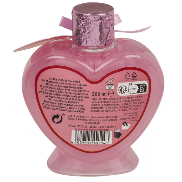 Płyn do kąpieli ''Love” o zapachu róży, 200 ml"