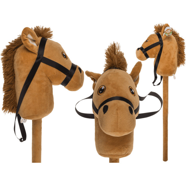 Pluszowa zabawka do skakania "Hobby Horse”, 75 cm