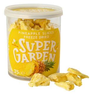 Liofilizowany ananas SUPER GARDEN, 35g