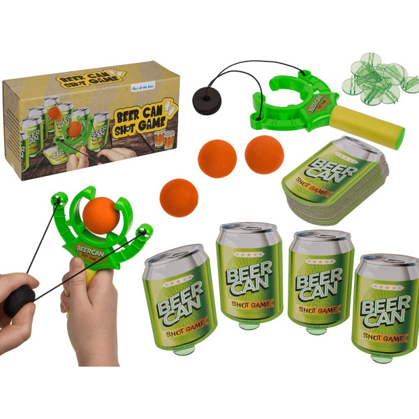 Gra imprezowa „Beer can shot game“