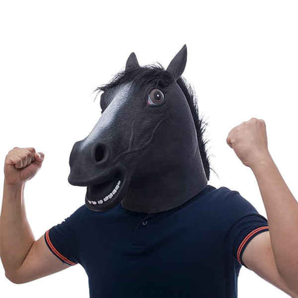 Maska „Czarny koń”