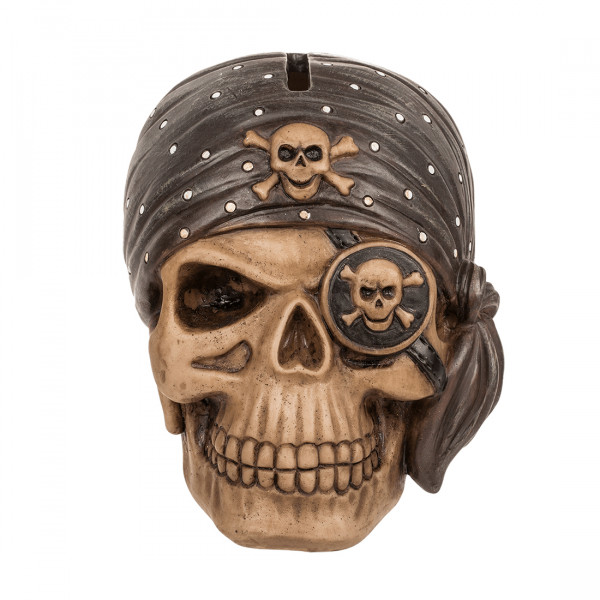 Skarbonka w kształcie czaszki "Pirat"